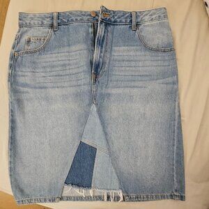 Time and Tru Denim Skirt